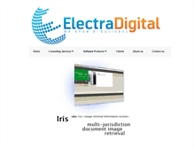 Tablet Screenshot of electradigital.com